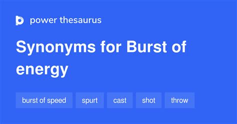 burst of energy word hike